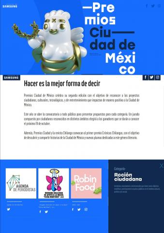 Imágenes tomadas de la revista Chilango