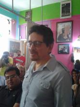 Foto tomada por Morti del taller de periodismo Aquiles Baeza